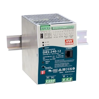 Afbeelding van Mean Well DRS 240 24 DIN rail netvoeding V 10 A W Aantal uitgangen: 1 x Inhoud: stuk(s)