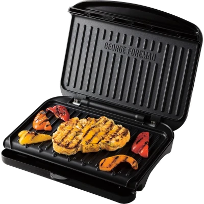 Afbeelding van George Foreman Fit Grill Medium Zwart