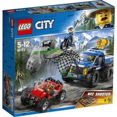 Afbeelding van LEGO City Bergpolitie Modderwegachtervolging 60172