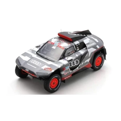 Afbeelding van Audi RS Q e tron Spark Modelauto 1:18 2022 Stéphane Peterhansel / Édouard Boulanger