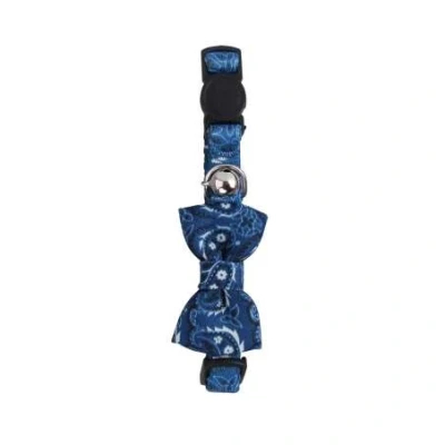 Afbeelding van Cat Collar W/bowknot Blauw