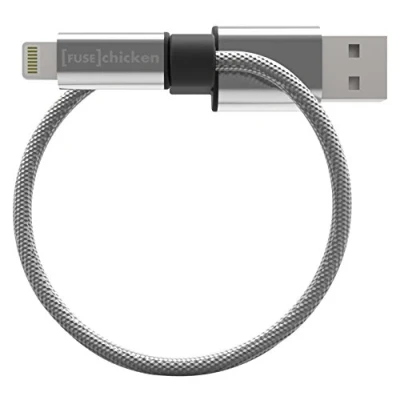 Afbeelding van Fuse Chicken SBL Armour Loop Lightning kabel voor Apple iPhone Zilver