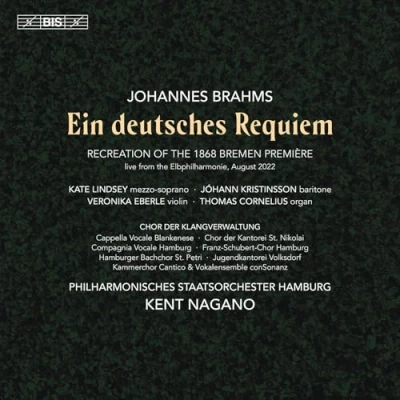Afbeelding van Chor Der Klangverwaltung, Johann Kristinsson, Kate Lindsey, Kent Nagano, Philharmonisches Staatsorchester Hamburg Brahms: Ein Deutsches Requiem (Super Audio CD)