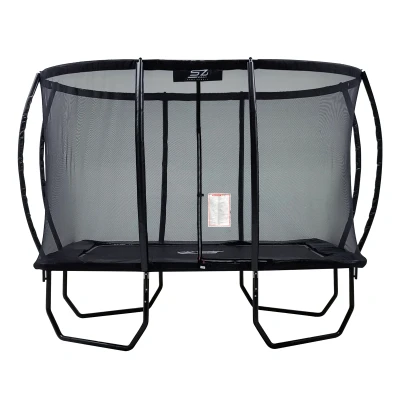 Afbeelding van Senz Sports Trampoline met Veiligheidsnet Premium 244 x 366 cm Rechthoek Elastieken J5000 serie