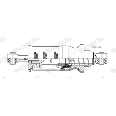 Afbeelding van Demper, cabine ophanging MONROE CB0300
