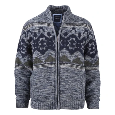 Afbeelding van Babista Vest, Heren, Maat: Medium, Blau gemustert
