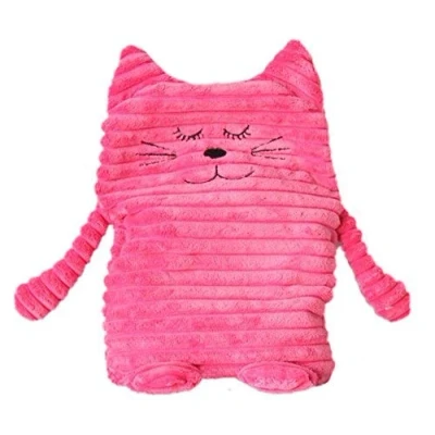 Afbeelding van Inwolino 4038904087892 8789 warmtedier kat, roze, 17 x 26 cm, warmtekussen, roze