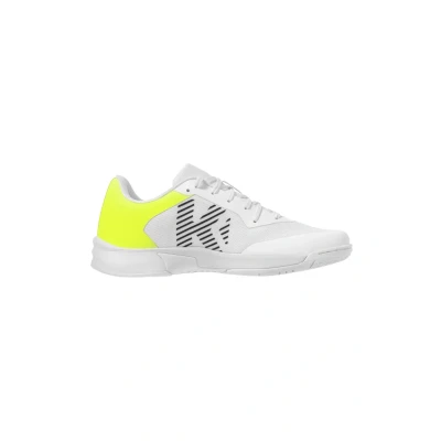 Afbeelding van Kempa Kourtfly Kids sportschoenen, wit/fluo geel, 30 EU, wit fluo EU