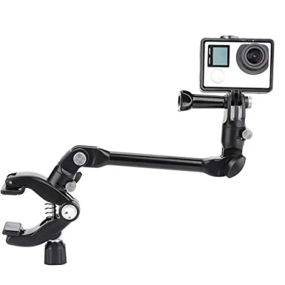 Afbeelding van Gitaar Clip Voor Action Camera 360 Rotatie Monopod Montagearm Statief Klem Drum Go pro Xiaoyi Sportcamera