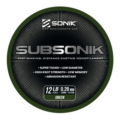 Afbeelding van Sonik SubSonik Carp Line 1200m Green