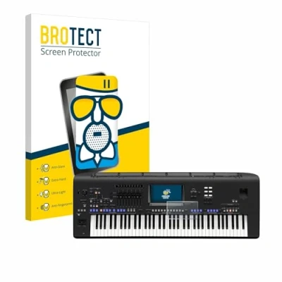 Afbeelding van BROTECT Antireflecterende Glas Screen Protector Mat voor Yamaha Genos/ Genos2 Schermbeschermer [Beschermglas Folie niet Gehard Glas]