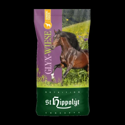 Afbeelding van St. Hippolyt glyx weide seniorvezel 15kg