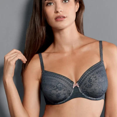 Afbeelding van Rosa Faia Fleur Underwire Bra Antraciet polyamide B 70 Dames