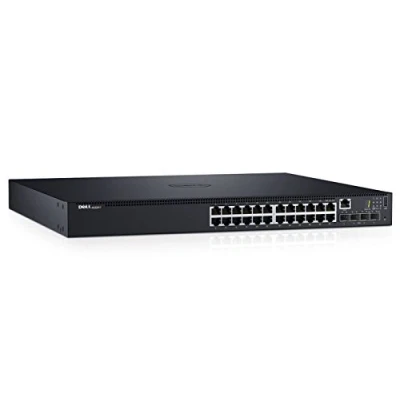 Afbeelding van DELL N1524P Managed L3 Gigabit Ethernet (10/100/1000) Zwart 1U Power over (PoE)