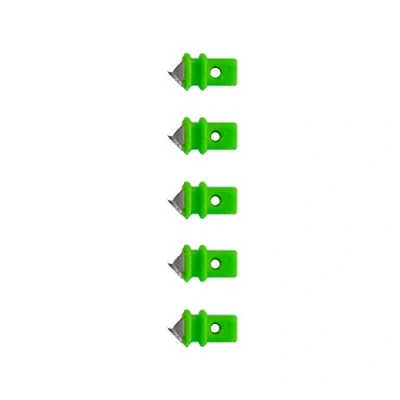 Afbeelding van Wedo 7995 reservemesjes (voor cirkelsnijder Comfortline) 5 stuks, groen/zilver