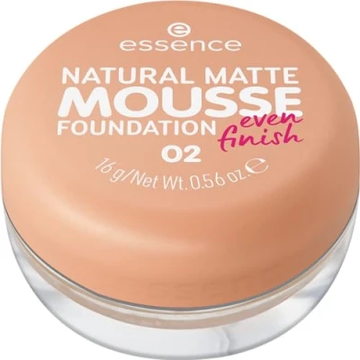 Afbeelding van Essence Natural Matte Mousse Foundation 02 16 gr
