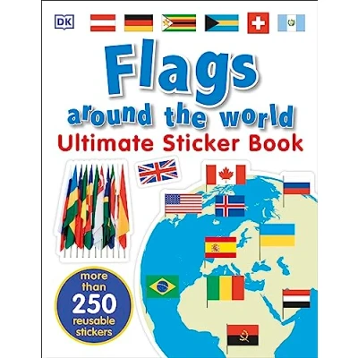 Afbeelding van Flags Around the World Ultimate Sticker Book