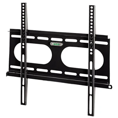 Afbeelding van Hama Ultraslim tv wandhouder (tv van 32 tot 56 inch (81 cm 142 beeldschermdiagonaal), incl. Fischer pluggen, VESA 400 x 400, wandafstand slechts 2,5 cm, max. 50 kg) zwart