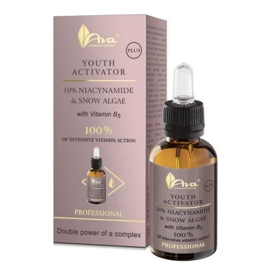 Afbeelding van AVA Cosmetics Youth Activator Plus Niacynamide &amp; Snow Algea 30ml.