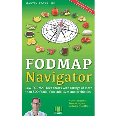 Afbeelding van The FODMAP Navigator: Low Diet charts with ratings of more than 500 foods, food additives and prebiotics