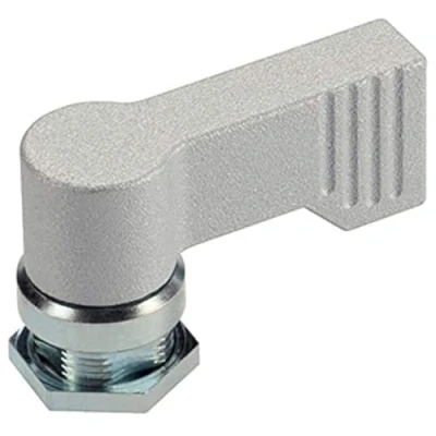 Afbeelding van HALDER 24101.0261 draaiknop, zilver, d1 = 17 mm
