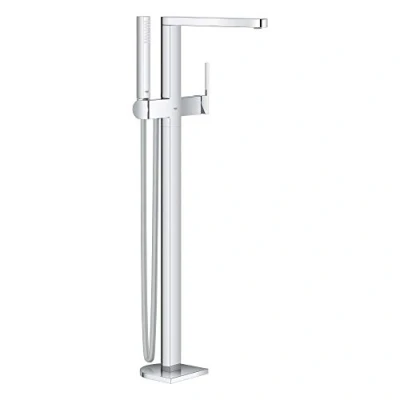 Afbeelding van Grohe Plus badmengkraan met omstel vloermontage chroom