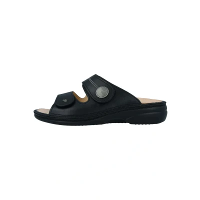 Afbeelding van Finn Comfort Muiltjes, Dames, Maat: 37, Black Leer