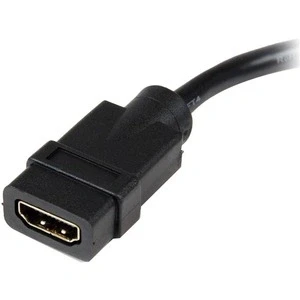 Afbeelding van StarTech.com 20cm HDMI naar DVI D Video Verloopkabel female male