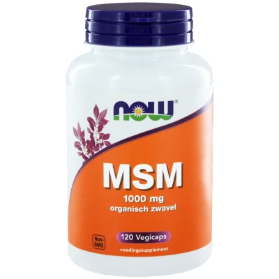 Afbeelding van Now Msm 1000mg, 120 Veg. capsules