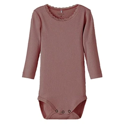 Afbeelding van NAME IT BABY romper NBFKAB roodbruin