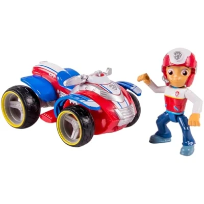 Afbeelding van Paw Patrol 6024006 Ryder Voertuig en Figuur, vanaf 3 jaar ouder, Rood/Wit/Blauw