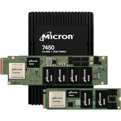 Afbeelding van Micron 7450 PRO M.2 PCI Express 4.0 3D TLC NAND NVMe (1920 GB, 22110), SSD