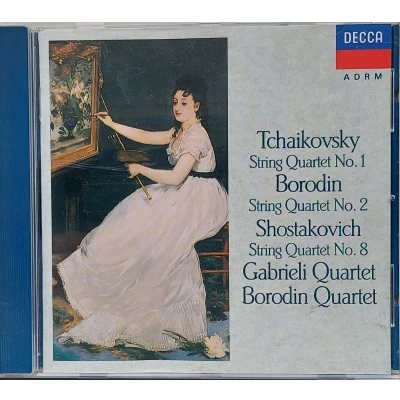 Afbeelding van Tchaikovsky, Borodin, Shostakovich: String Quartets