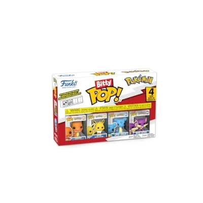Afbeelding van Funko Bitty Pop! Pokemon Charmander 4 stuks mysterie minifiguur als verrassing 2,2 cm verzamelbaar stapelbaar rek inbegrepen