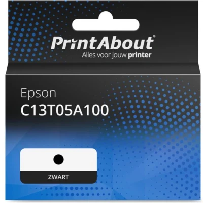 Afbeelding van Huismerk Epson C13T05A100 Inktcartridge Zwart Hoge capaciteit