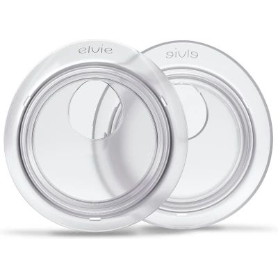 Afbeelding van Elvie Catch Veilige Borstschelpen Lekbeveiliging BPA vrij Comfortabel Discreet Herbruikbaar 2 stuks