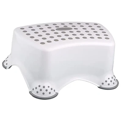 Afbeelding van DIVCHI Toilet training Kids antislip step kruk unisex voor veilige peuter loo potje in de badkamer en thuis (wit)