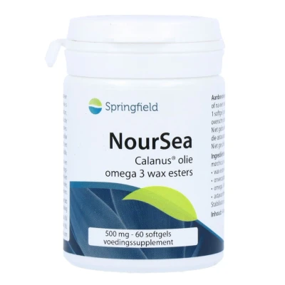 Afbeelding van Springfield NourSea Calanus Olie Softgels 60SG