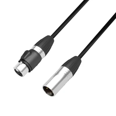 Afbeelding van DMX Kabel 5 Pin XLRM naar 3 XLRF IP65 0,2 m