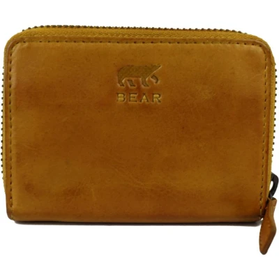 Afbeelding van Bear Design Rudie Creditcardhouder / Pasjeshouder RFID Protected Okergeel