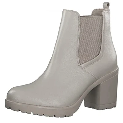 Afbeelding van Marco Tozzi Dames 2 25414 29 Chelsea laarzen, crème, 40 EU