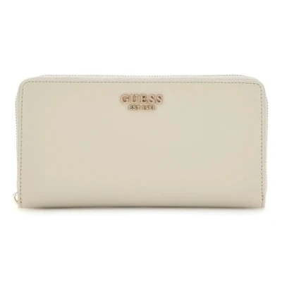 Afbeelding van GUESS Portemonnee Laurel SLG Cheque Organizer Taupe