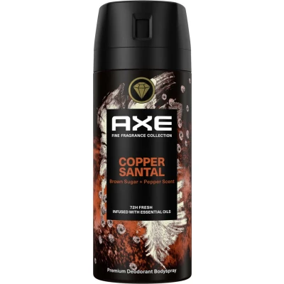 Afbeelding van Axe Deodorant Bodyspray Kenobi Copper Santal, 150 ml