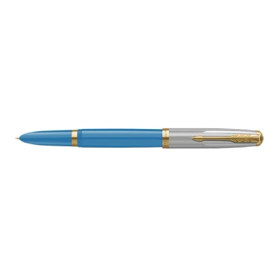 Afbeelding van Vulpen Parker 51 Premium turquoise GT fijn