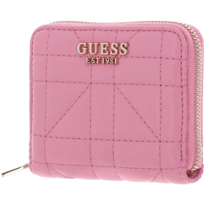 Afbeelding van GUESS Portemonnee Assia SLG Zip Around Wallet Pink Roze