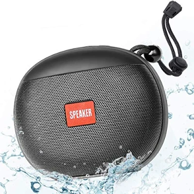 Afbeelding van Draagbare Bluetooth luidspreker, waterdicht, IPX6, 360 graden, HD stereo, 5.0, draadloos, 12 W, subwoofer, looptijd uur, handsfree, telefoonondersteuning, FM radio, USB, TF