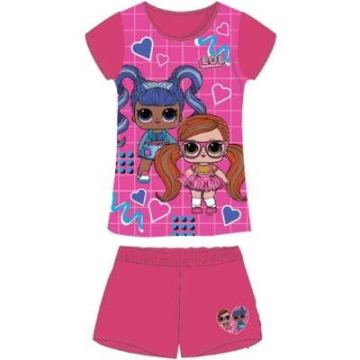 Afbeelding van LOL Surprise pyjama maat 104 L.O.L. Surprise! shortama roze