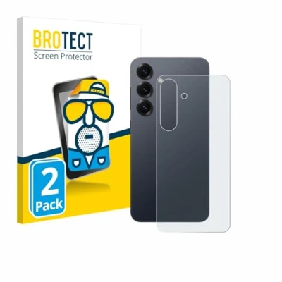 Afbeelding van BROTECT Screenprotector voor Samsung Galaxy S25 (Achterkant) Folie Beschermfolie matte (2 Stuks)
