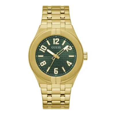 Afbeelding van Guess Escape Horloge, Heren, Maat: One Size, Gold tone