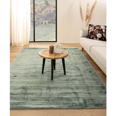 Afbeelding van Viscose Tapijt/Vloerkleed Glamour Azuurblauw 200x300 Cm